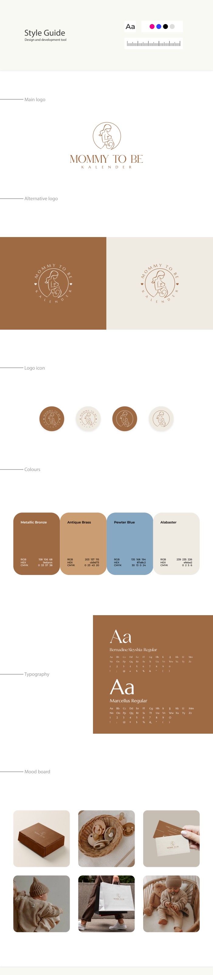 Mommy to Be — Logo en huisstijl